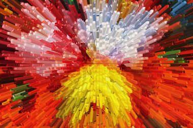 Renk doku arka plan, soyut, ekstrüzyon blok renk ve 