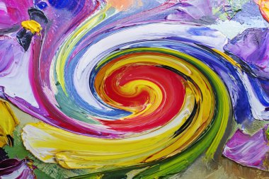Doku Yağlıboya Resim, çiçekler, sanat, renkli görüntü, boya boyalı, 