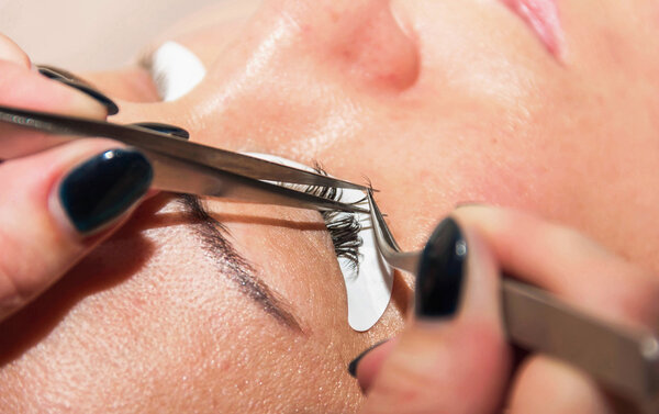 eyelash extension process, the beauty industry beauty salons las