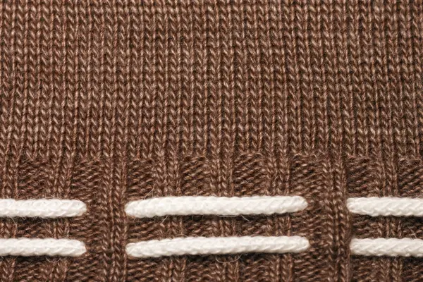 Achtergrond knitwear. Gebreide wollen met ornament, textuur — Stockfoto