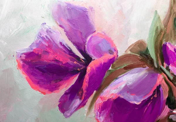 Doku Yağlıboya Resim, çiçekler, sanat, renkli görüntü, boya boyalı, 