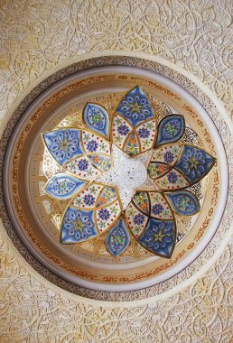 Avize içinde Şeyh Zayed Camisi, Abu Dhabi, Birleşik Arap Em