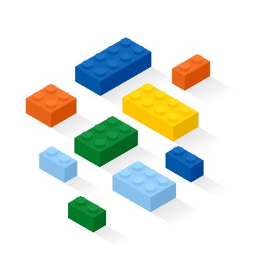 Colofrul briks arka plan