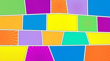 Çizgi roman duvar kağıdı