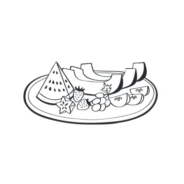 Fruits dessert icon