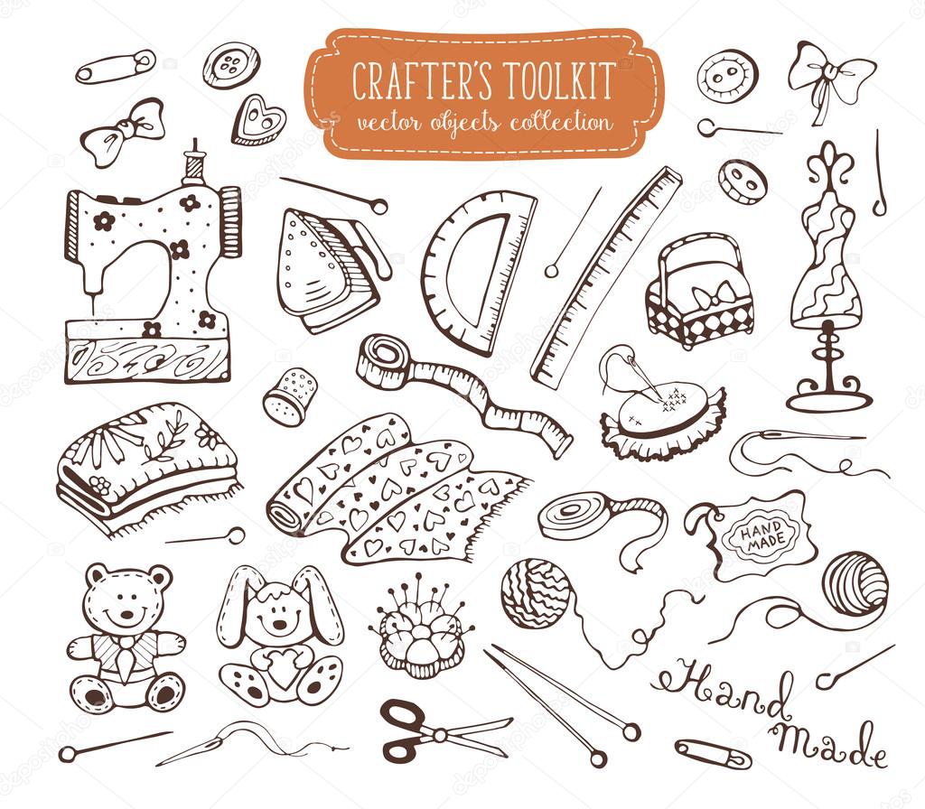 Crafting tools collection