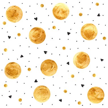 Altın noktalar arka plan