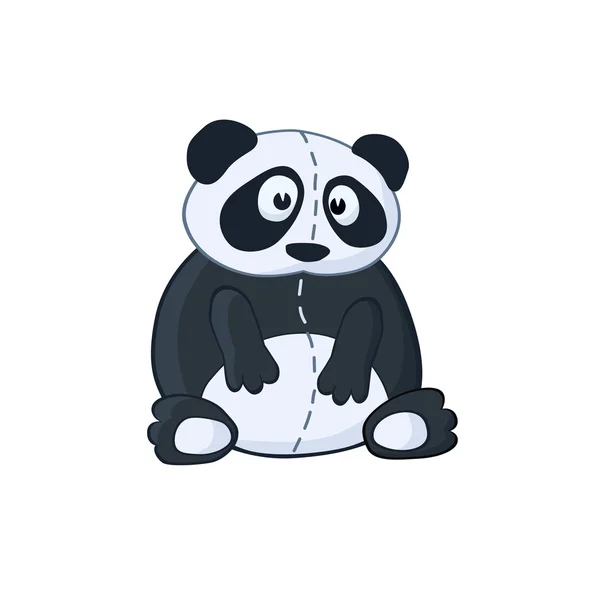 Kreslený panda — Stockový vektor