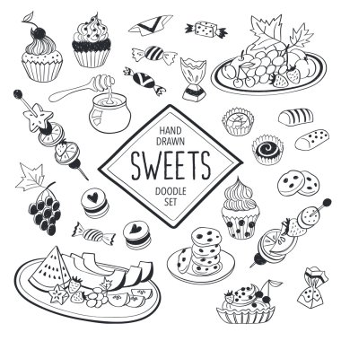 Sweets doodle collection