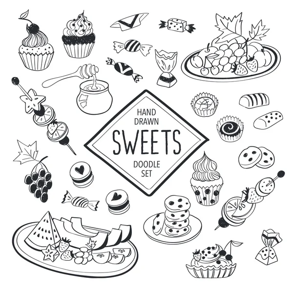 Sweets doodle collection