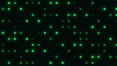 Devamlı veri akışı oluşturan şifreli karakterlerin ve sembollerin soyut animasyonu. Hareket aktif şifreleme, şifrelenmiş bilgi, güvenli dijital süreçler ve gizli