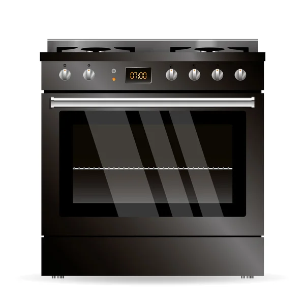 Vector gas oven — Stockvector