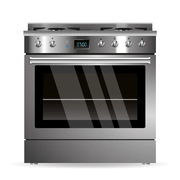 Vector gas oven — Stockvector