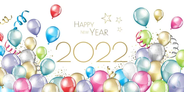 Feliz Año Nuevo 2022 —  Fotos de Stock