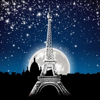 Paris gece