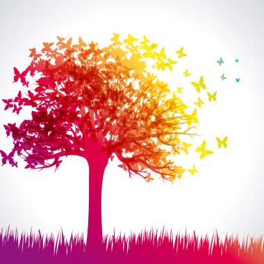 Gökkuşağı Kelebek ağacı