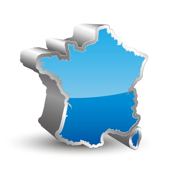 Frankrike-ikonet – stockvektor