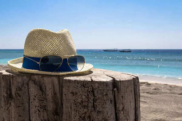 şapka ve güneş gözlüğü