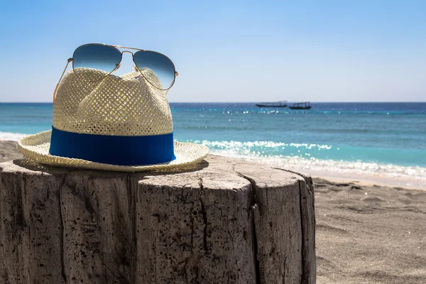 şapka ve güneş gözlüğü