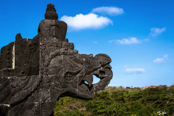 Stone sculpture on the Temple