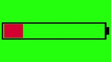 Pil Yeşil ekranda şarj ediliyor