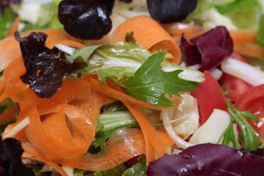 karışık sebze salatası