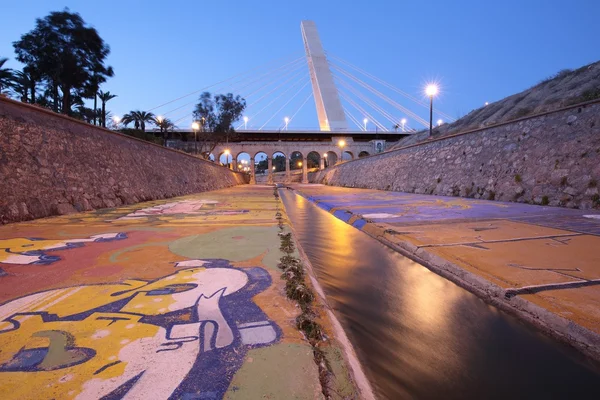 Ponte da Generalitat em Elche — Fotografia de Stock