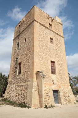 Tower Vaillo in Elche, Spain clipart