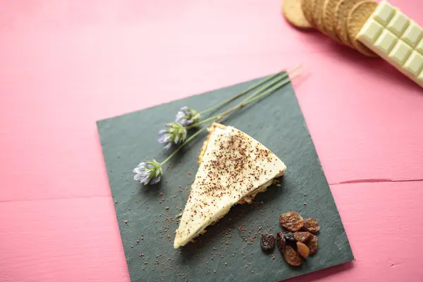 Pastel de chocolate blanco — Foto de Stock