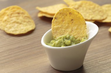 guacamole ve cips