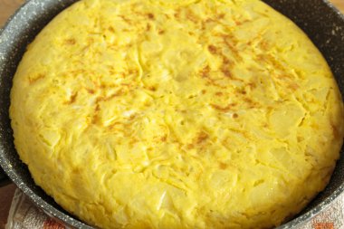 Bir tavada omlet