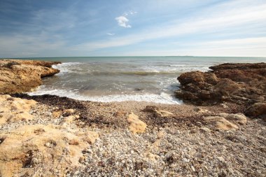 Santa Pola Beach'de Rock