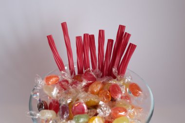 Çeşitli tatlar candies