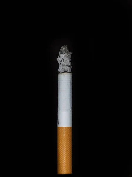 Cigarette Black Background — Stock Photo, Image