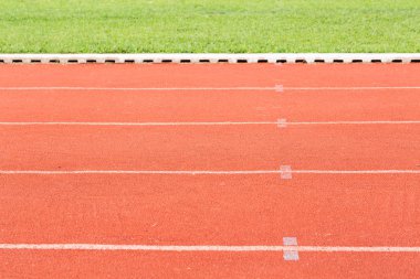 Koşu parkuru ile bulanık gözlük arka plan açık yukarıya kapatmak.