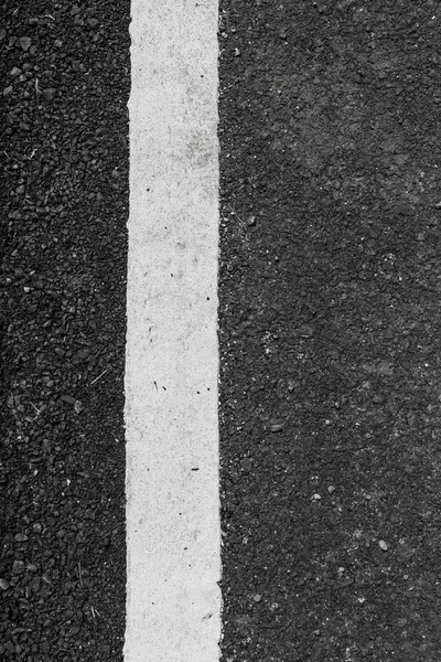 Asfalt yol doku beyaz çizgi ile