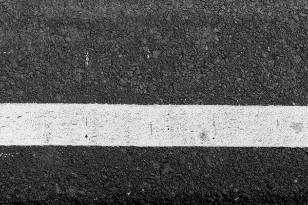 Asfalt yol doku beyaz çizgi ile