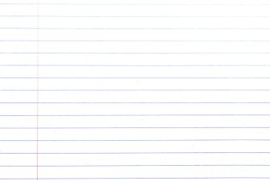 Beyaz kağıt ve defter kağıt doku bir çizgi