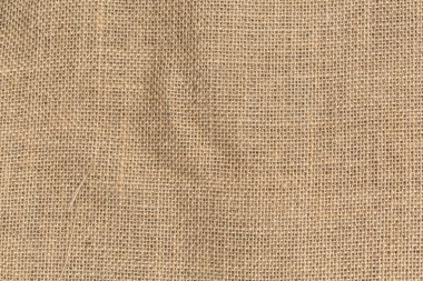 Doğal çuval doku kahverengi kanvas kumaş tasarım