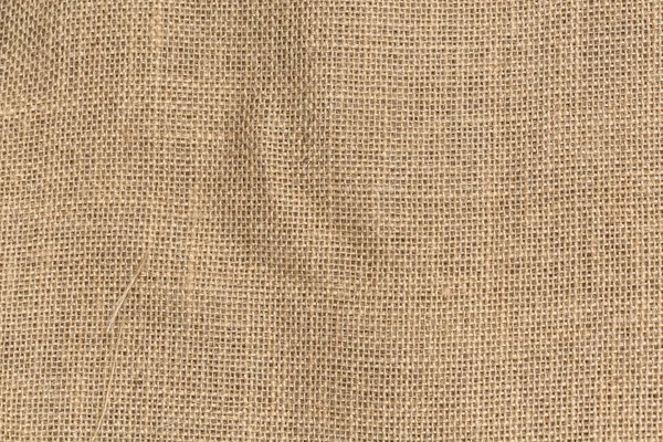 Natural sack texture brown canvas fabric design — Stock Photo, Image