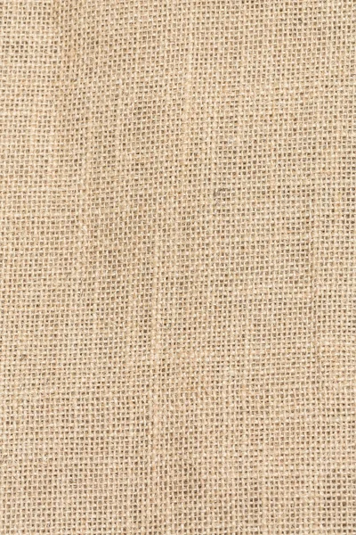 Sack textured brown canvas fabric as background — Stock Photo, Image