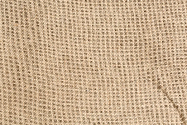 Naturliga säck textur brun canvas tyg design — Stockfoto