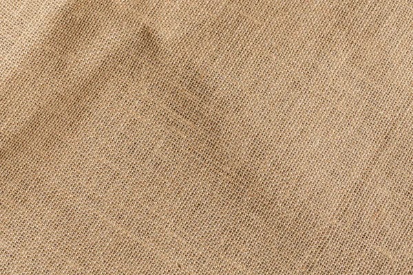 Natural sack texture brown canvas fabric design — Stock Photo, Image