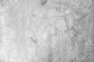 Beyaz, eski beton duvar, beton kaplama.