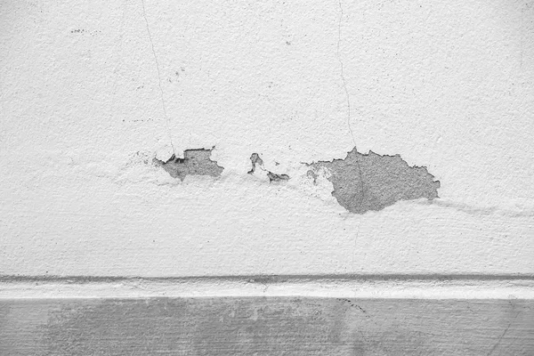 白い古いセメントの壁のコンクリートの背景テクスチャ — ストック写真