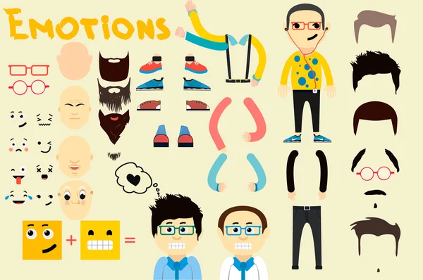 Character animation set Vector Art Stock Images | Depositphotos
