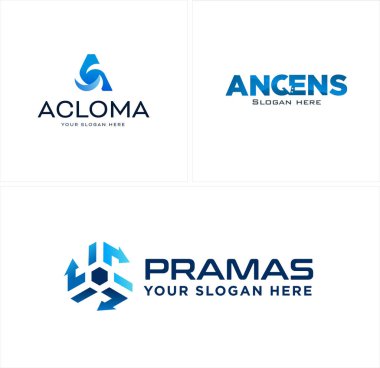 Çöp kutusu ok üçgeni logosu dizaynı geri dönüşümü