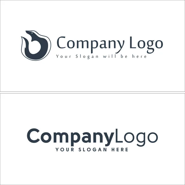Diseño de logotipo de marca de palabra — Archivo Imágenes Vectoriales