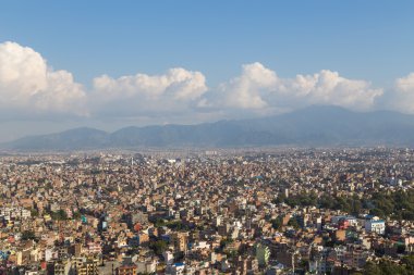 Katmandu manzarası görünümü