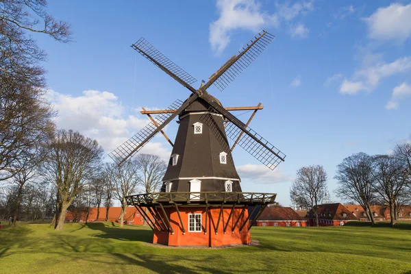 Windmill in Kastellet fortress, Copenhagen, Denmark — Stock Photo, Image